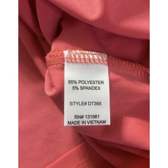 Corvia Women’s Tank Top. Size Large. Salmon Color With Gold Detail. Pullover - Picture 8 of 9